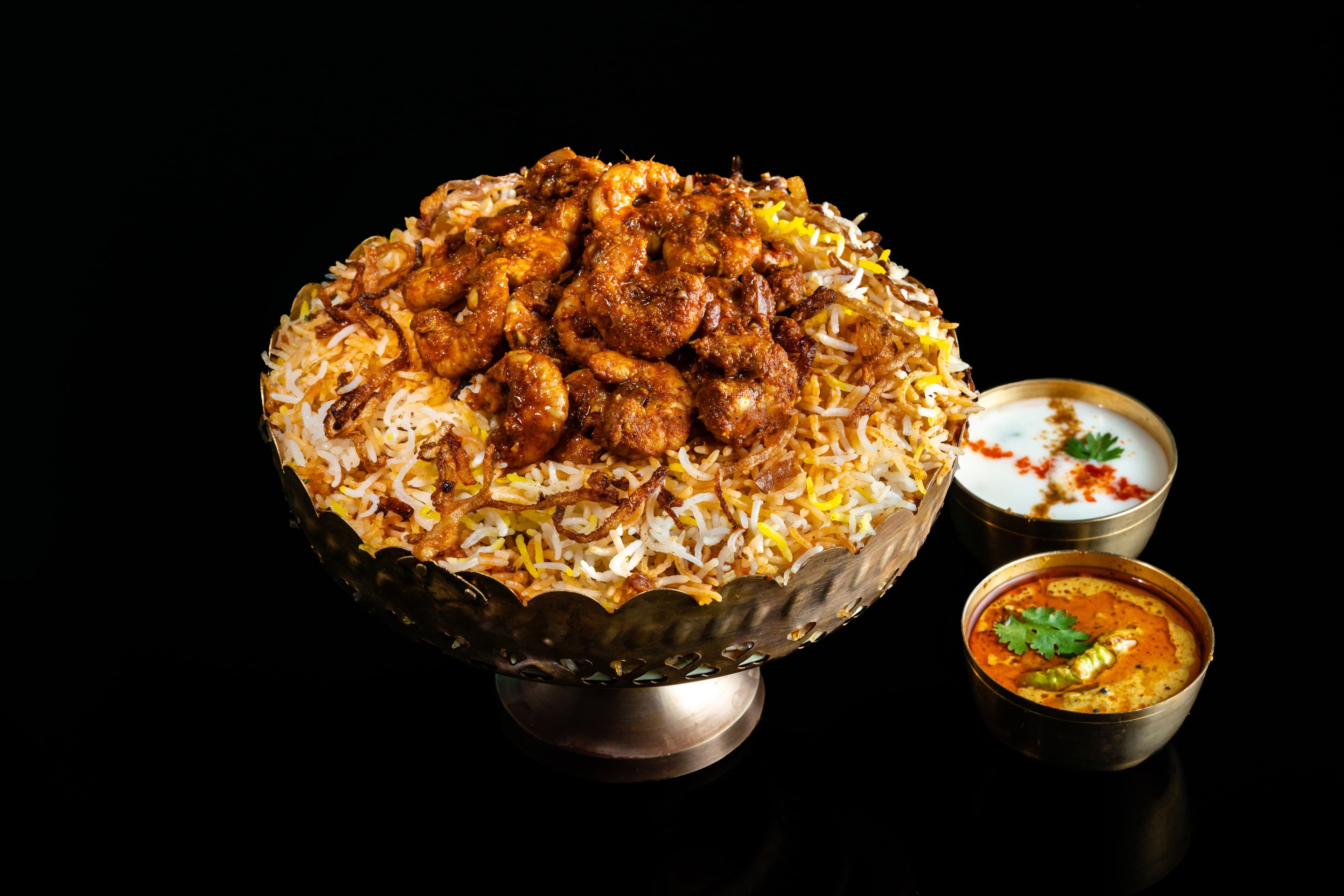 GUNTUR PRAWNS BIRYANI