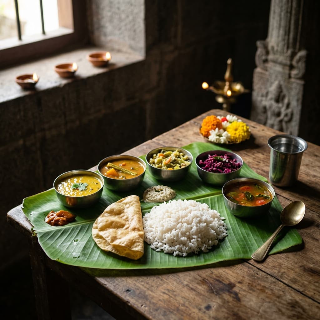 Temple Bhojanam Feast